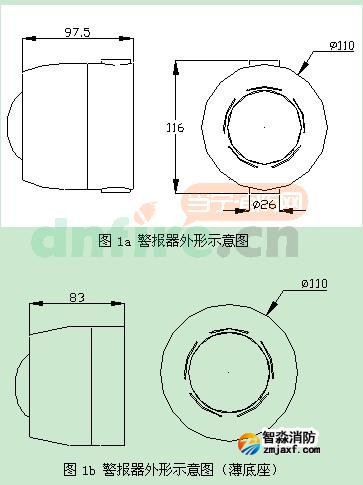 GST-HX-M8502(船用)火灾声光报警器