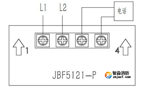 J-SAP-JBF5121-P手动报警按钮接线图