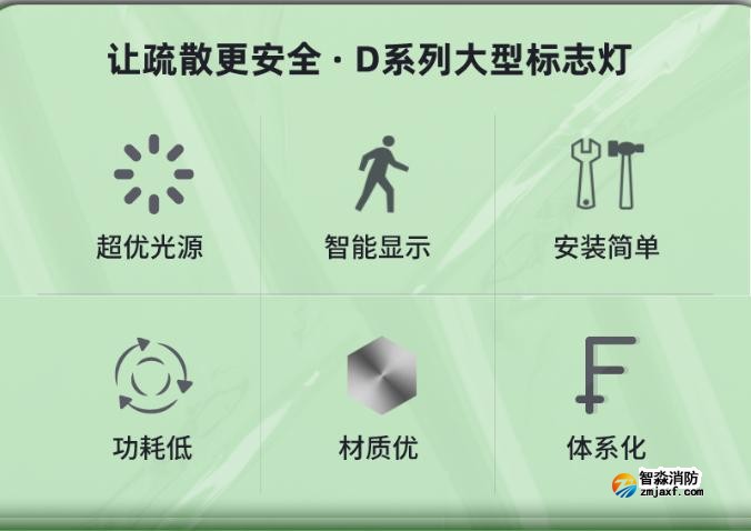 依爱D系列大型标志灯特点 依爱D系列大型标志灯特点